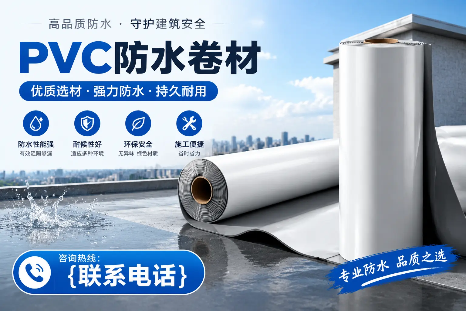 PVC防水卷材的选购技巧与注意事项，助您在安顺找到合适产品