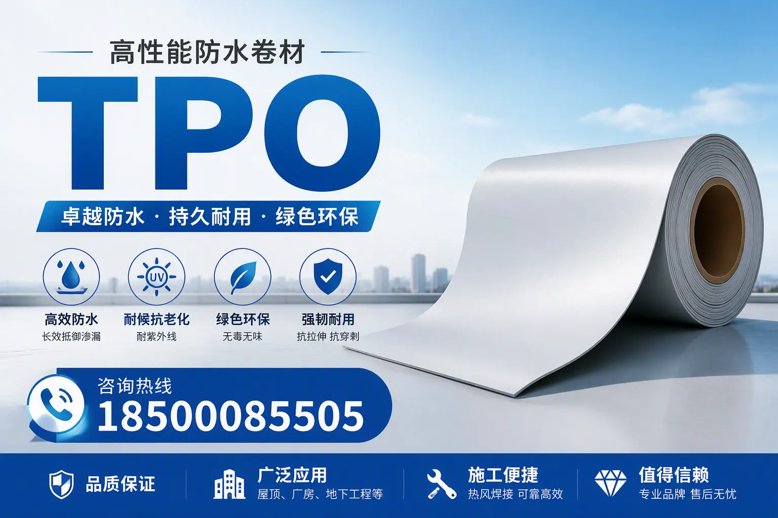 TPO材料的环保特性及其在安顺的应用